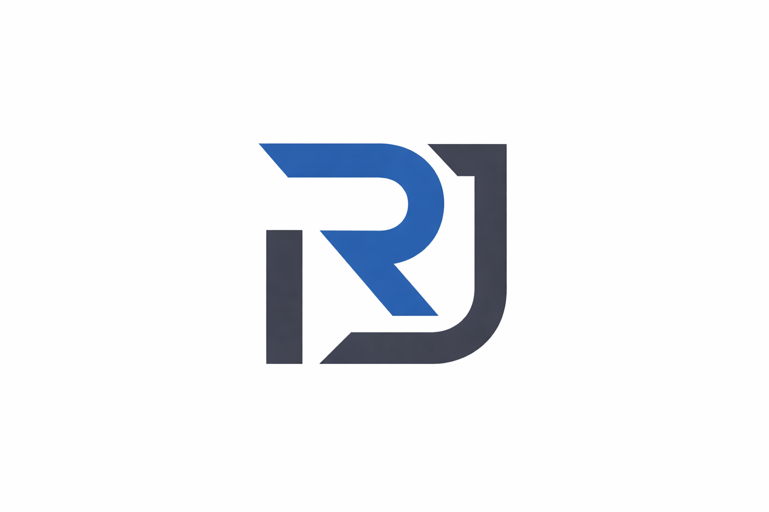 Blue and gray monogram logo-1